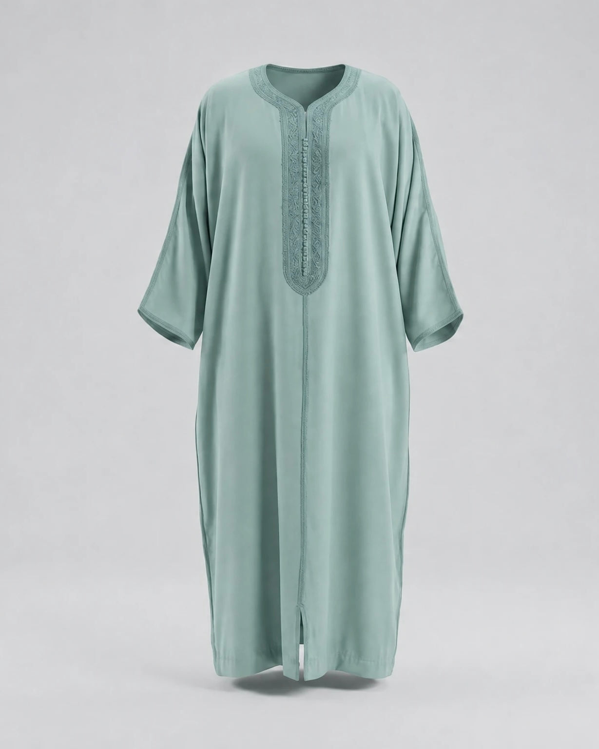 Gandoura Amir bleu givré