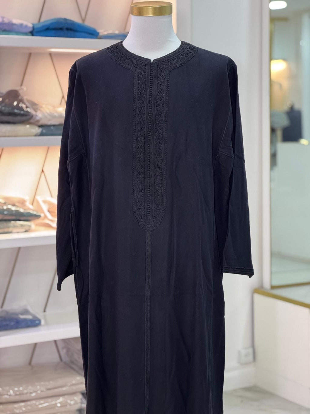 Caftan noir Lin