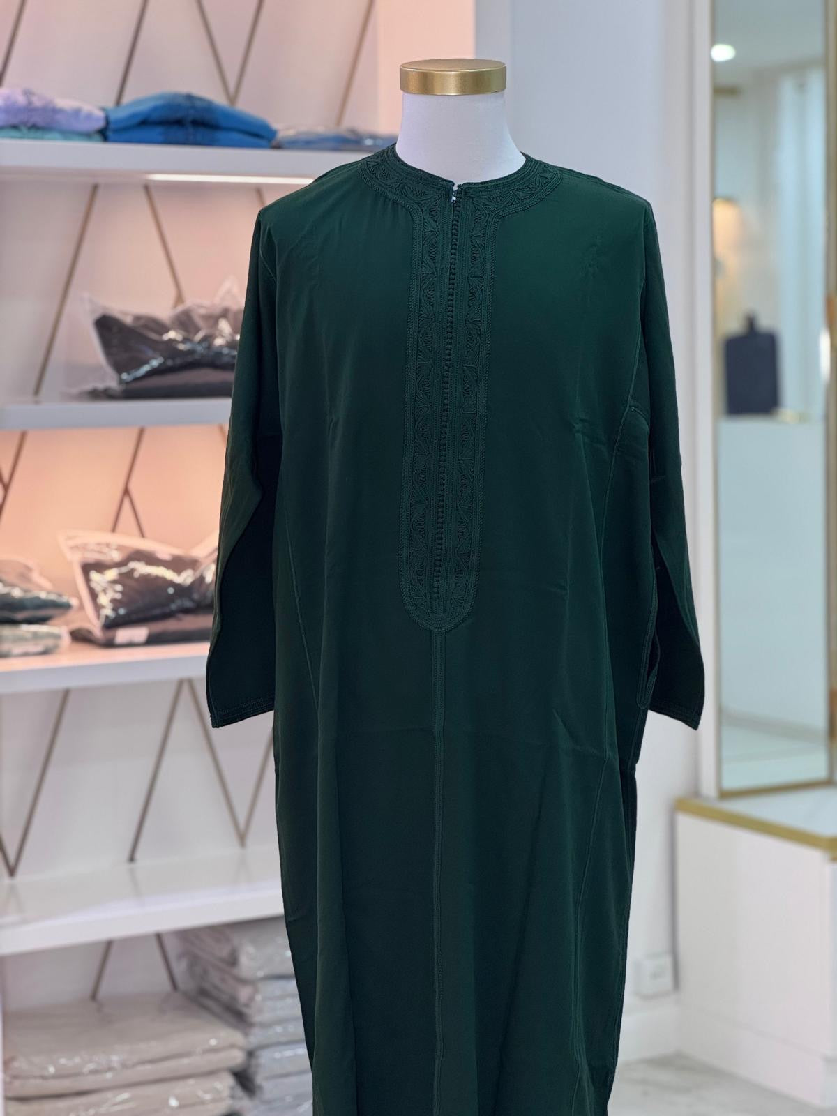 Caftan vert Mlifa