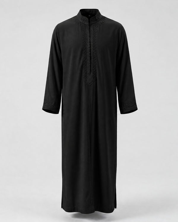 Caftan Younes noir