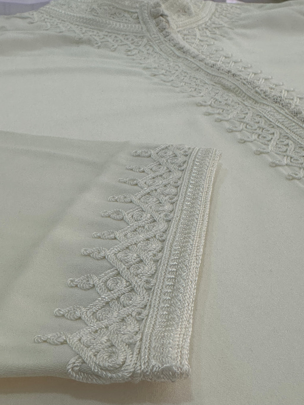 Caftan Younes blanc