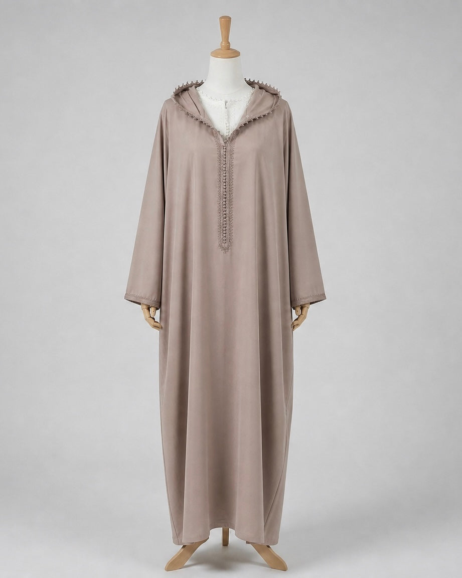 Jellaba femme mlifa - beige