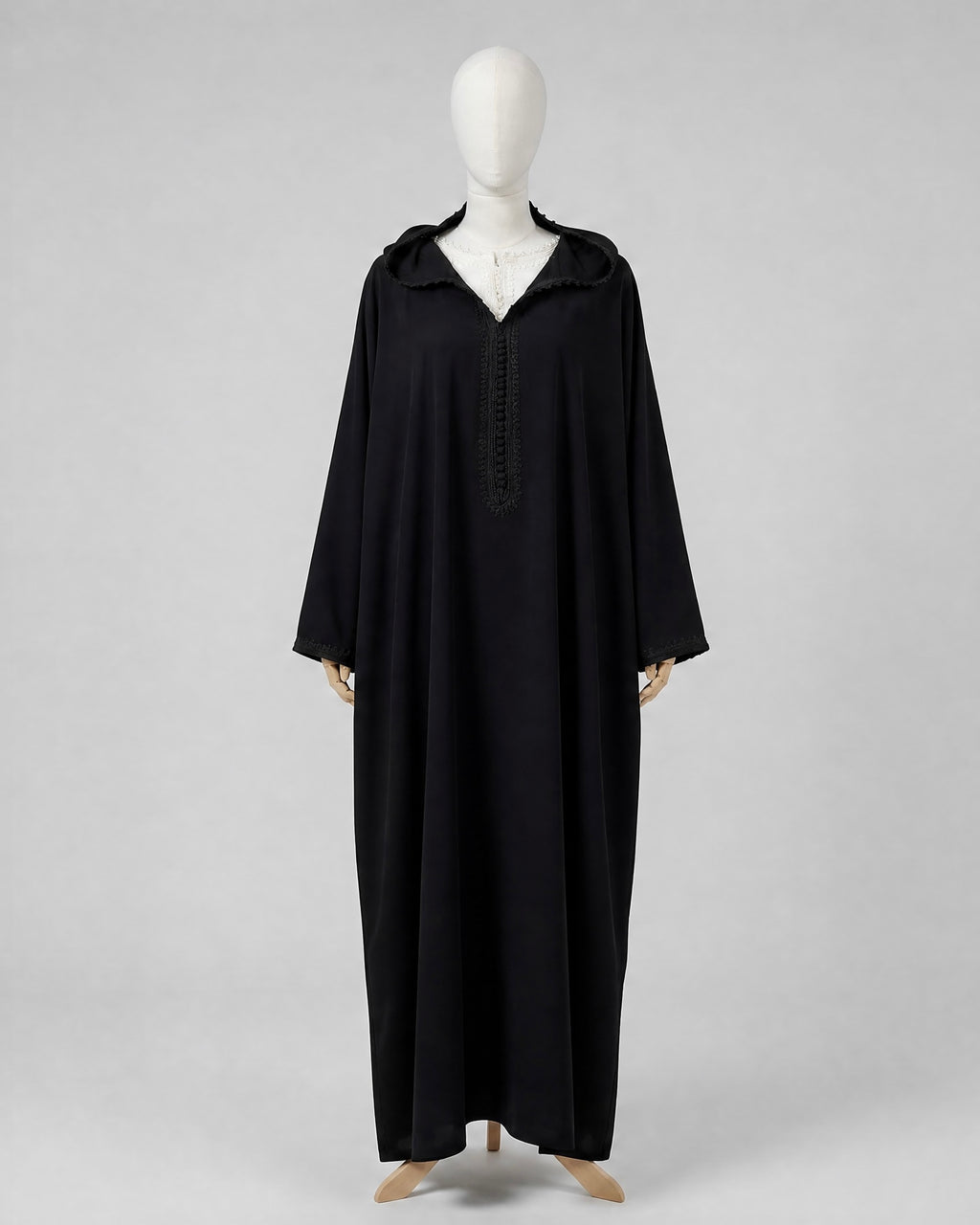 Jellaba femme mlifa - noire