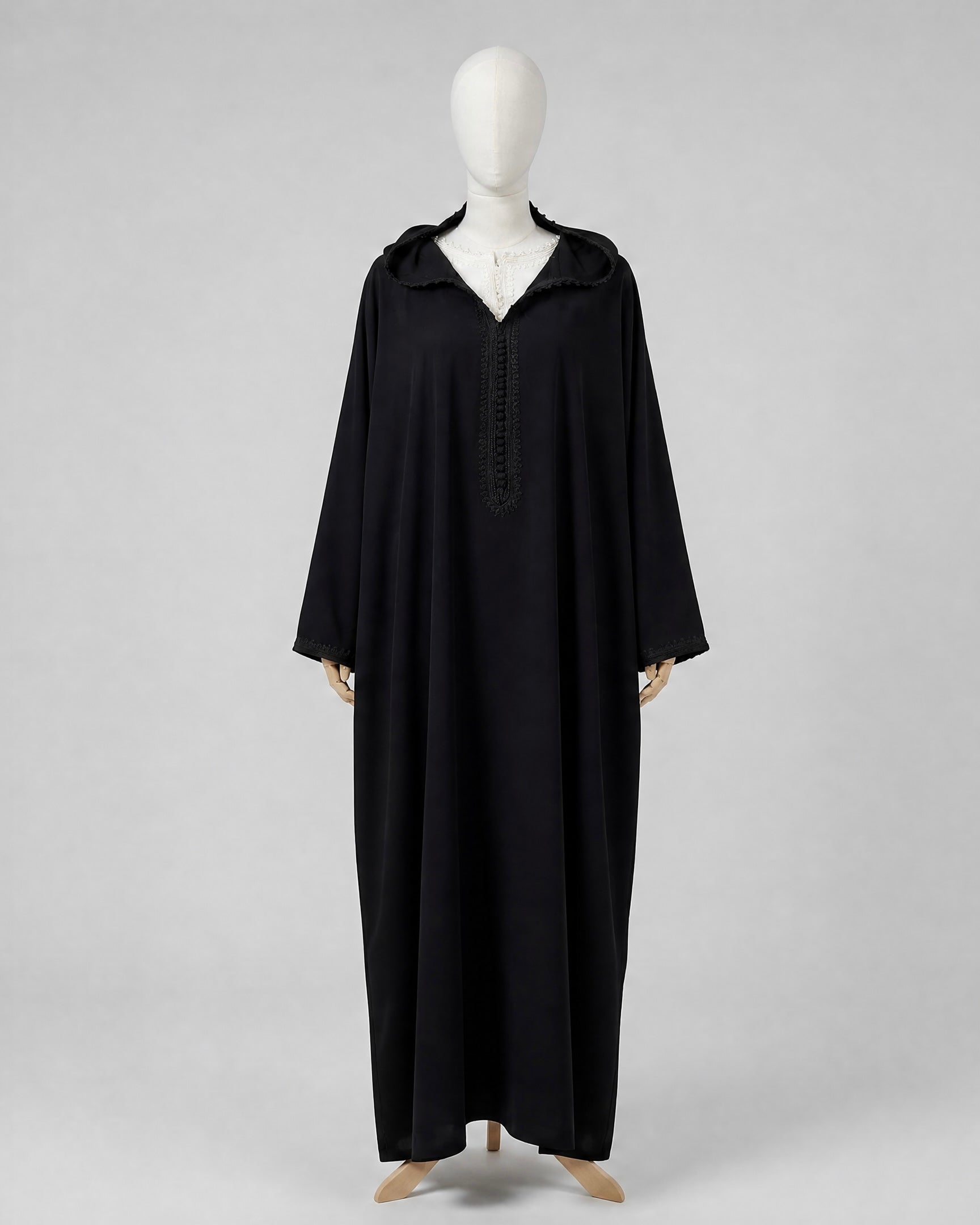 Jellaba femme mlifa - noire