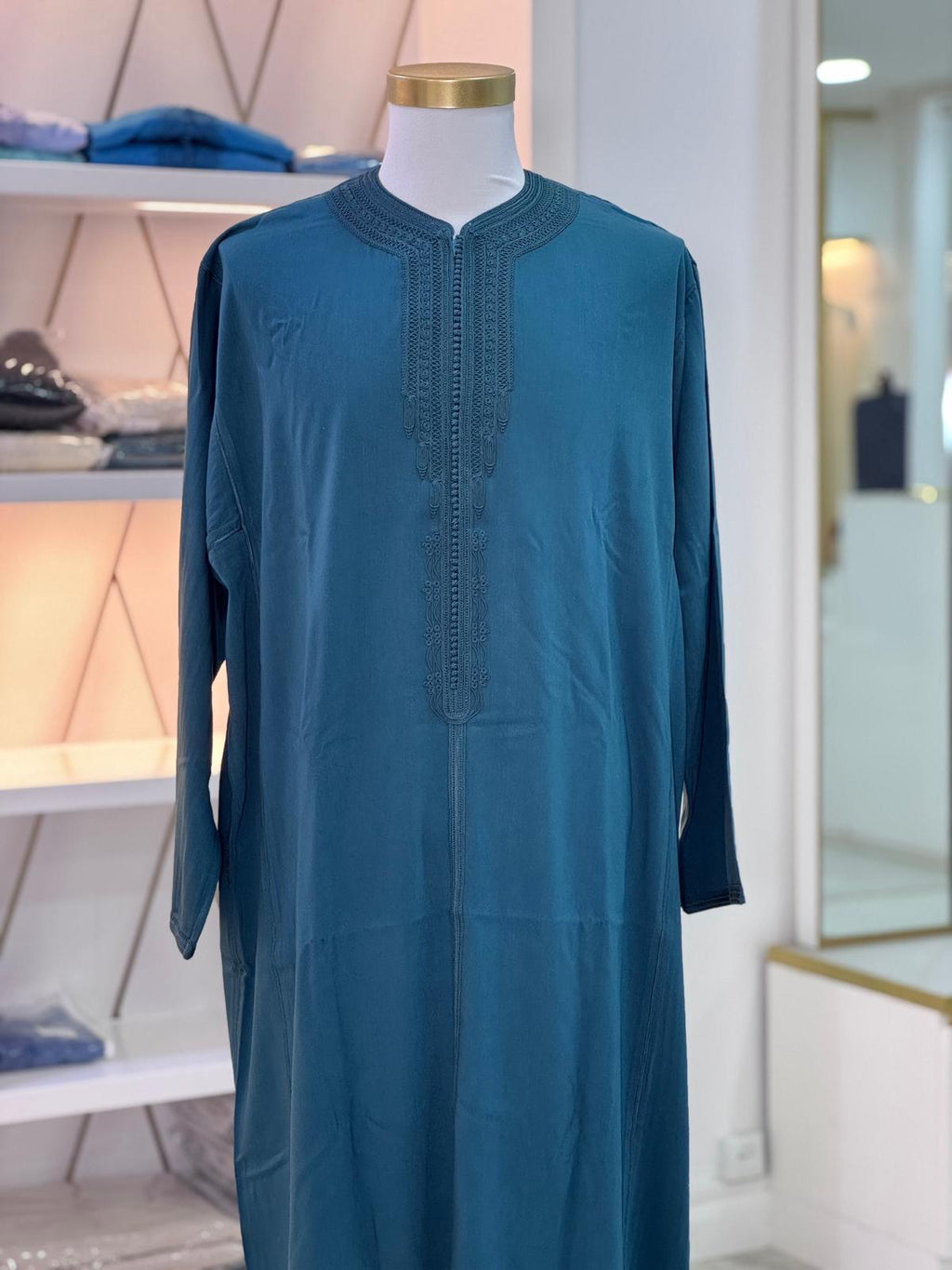 Blauer Kaftan 2