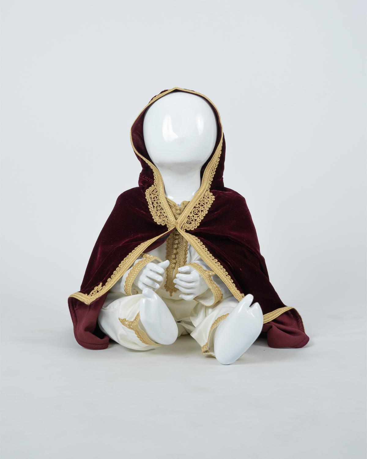 Grenouillère Bébé Malik Bordeaux