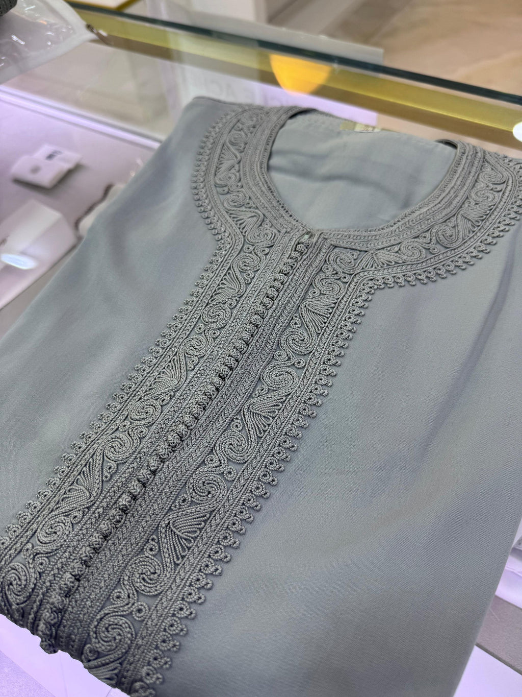 Caftan gris mlifa