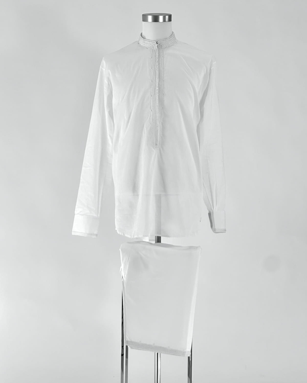 Jamal 2-teiliges weißes Set