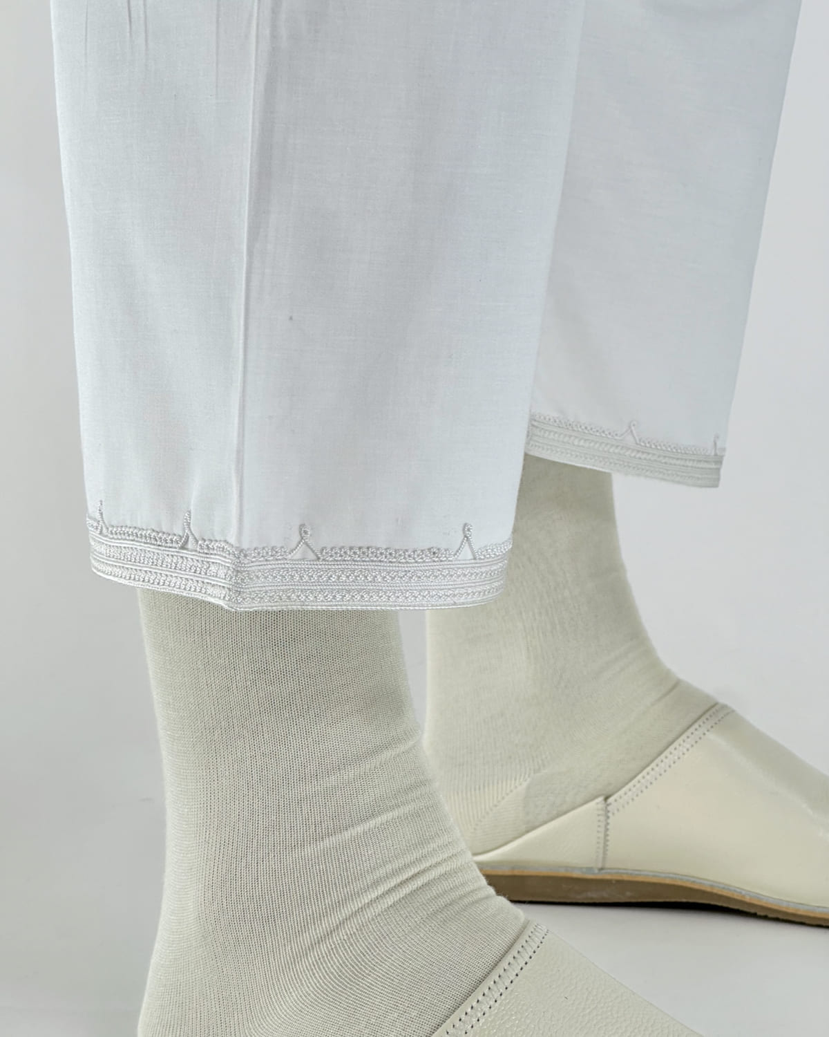 Jamal 2-teiliges weißes Set