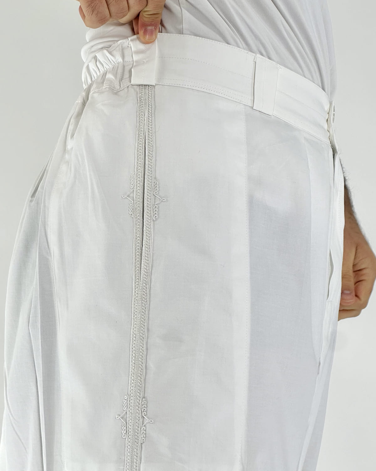 Jamal 2-teiliges weißes Set