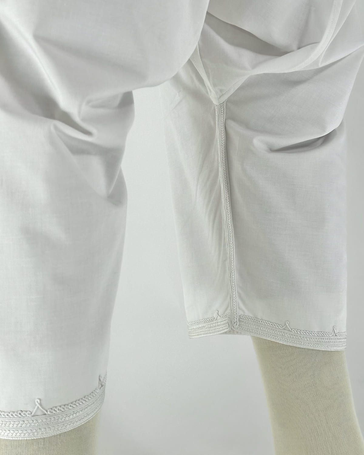 Jamal 2-teiliges weißes Set