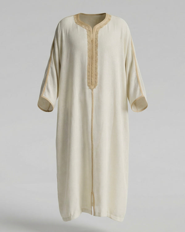 Naim Beige Gandoura