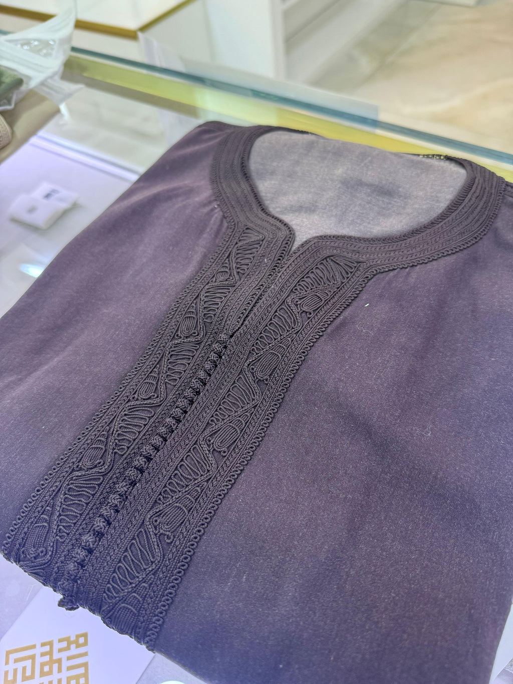 Gandoura prune mlifa