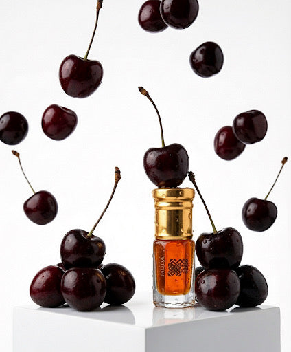 huile-de-parfum mixte matiere concentre de couleur intense vue studio