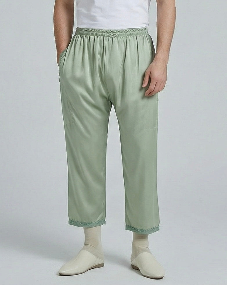 Pastel Green Othman Trousers